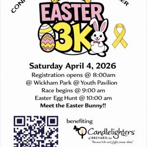 Candlelighters of Brevard: Easter 3K and Egg Hun