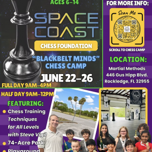 Space Coast Chess Foundation Chess Camp