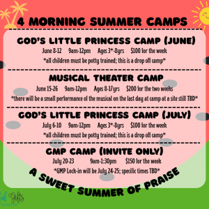 Graceful Gifts Dance Academy Summer Camp