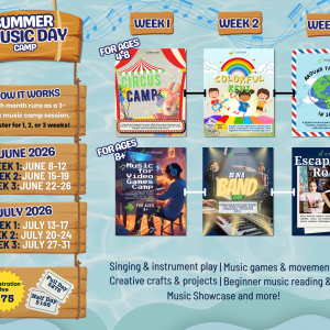 Jay's Music Academy: Summer Music Day Camp