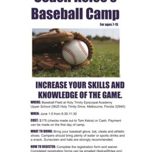 Coach Kelce's Baseball Camp
