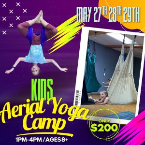 Yogi Perogi: Aerial Kids Yoga Camp