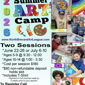 North Brevard Art League Summer Camps