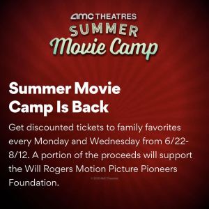 AMC Avenue 16 Summer Movie Camp for Kids