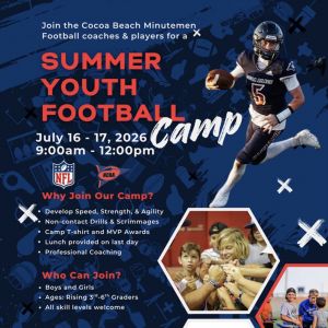 Cocoa Beach Summer Youth Football Camp