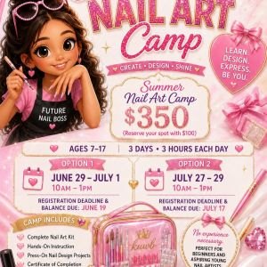 Keeping Up with Beauty: Summer Nail Art Camp