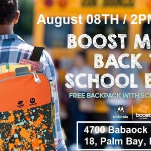 Boost Mobile Melbourne Back to School Event