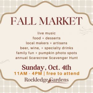 Rockledge Gardens - Fall Market