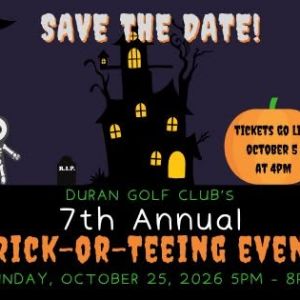 Duran Golf Club: Trick or Teeing Event