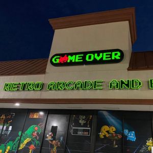 Game Over Retro Arcade